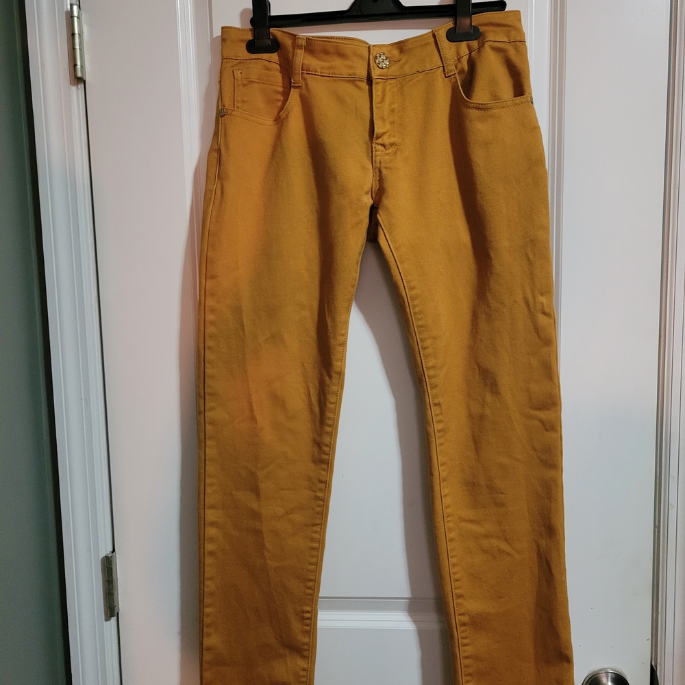 Mustard Yellow Women's Trousers